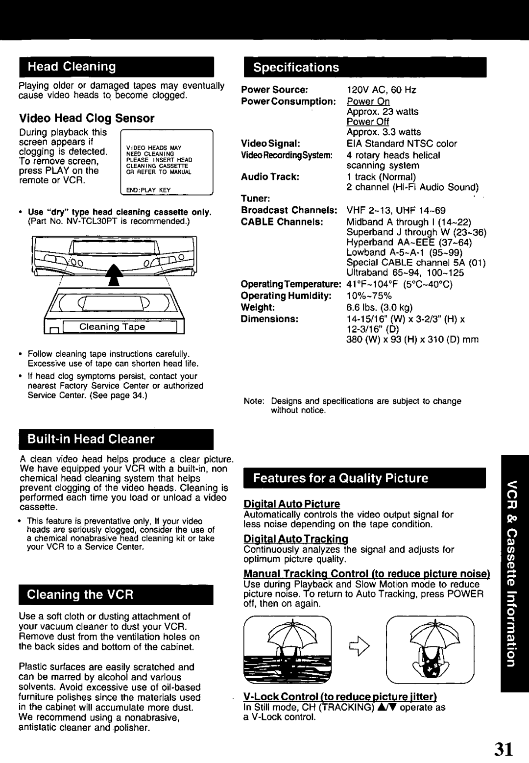 Quasar VHQ-950 manual 