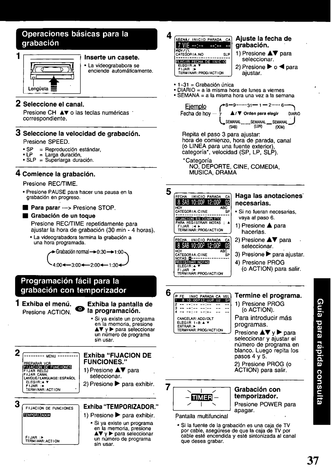 Quasar VHQ-950 manual 