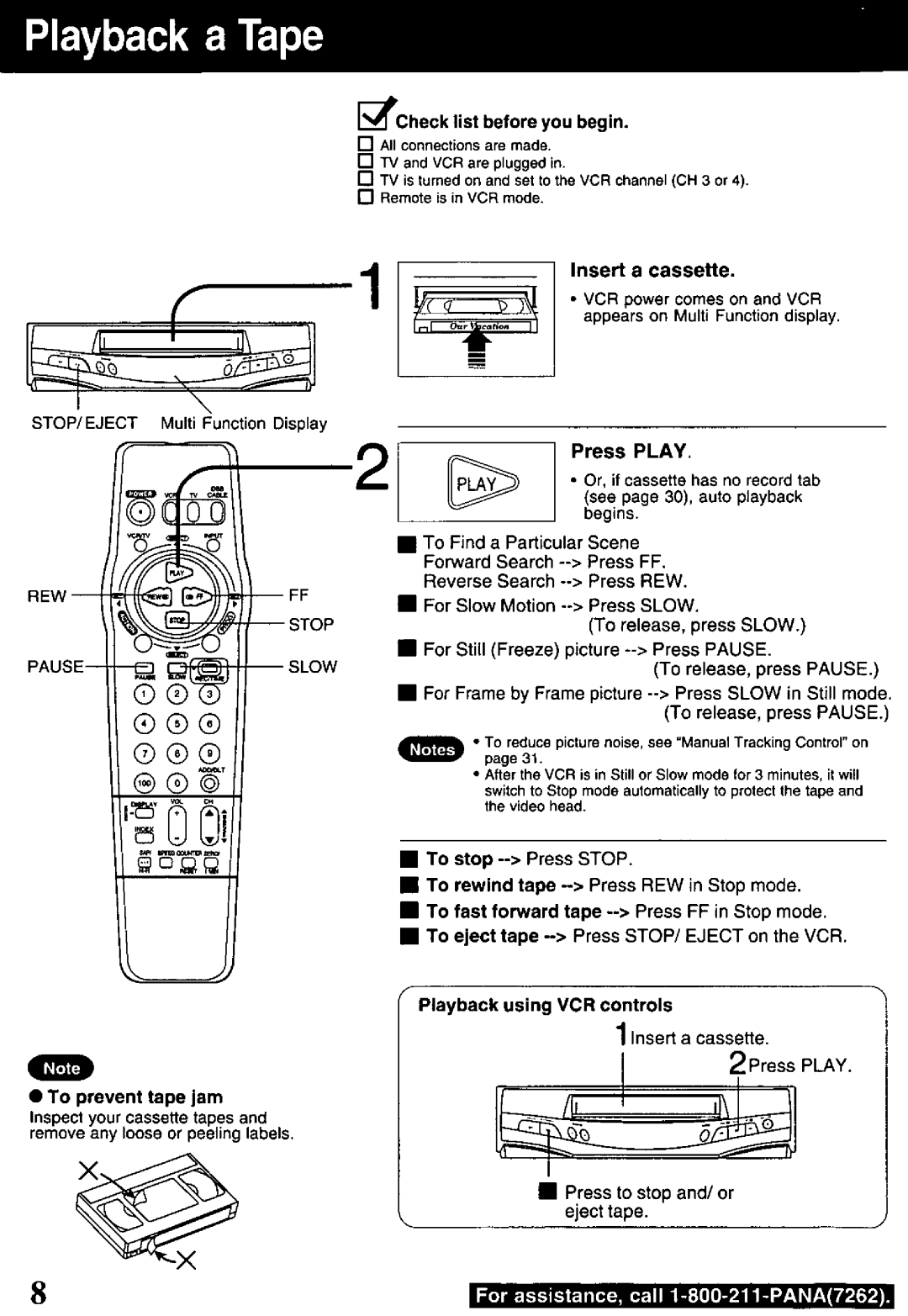 Quasar VHQ-950 manual 