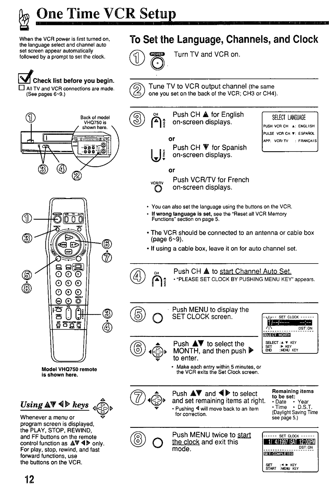 Quasar VHQ730 manual 