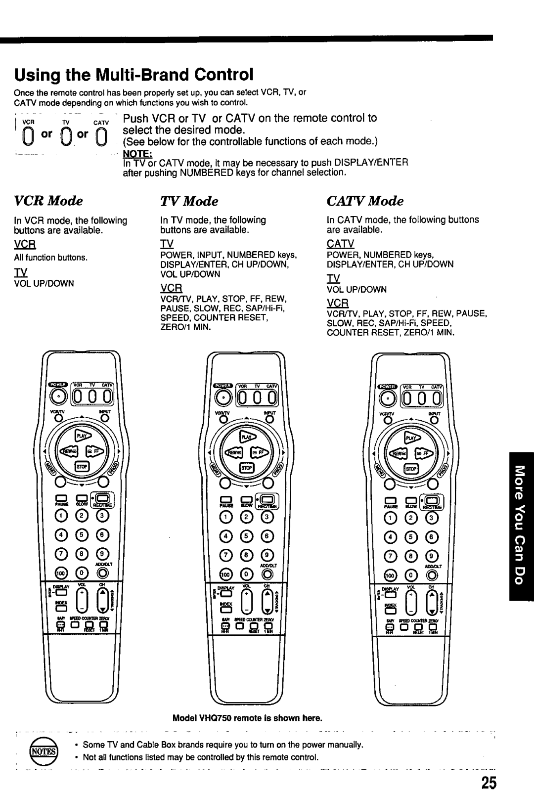 Quasar VHQ730 manual 