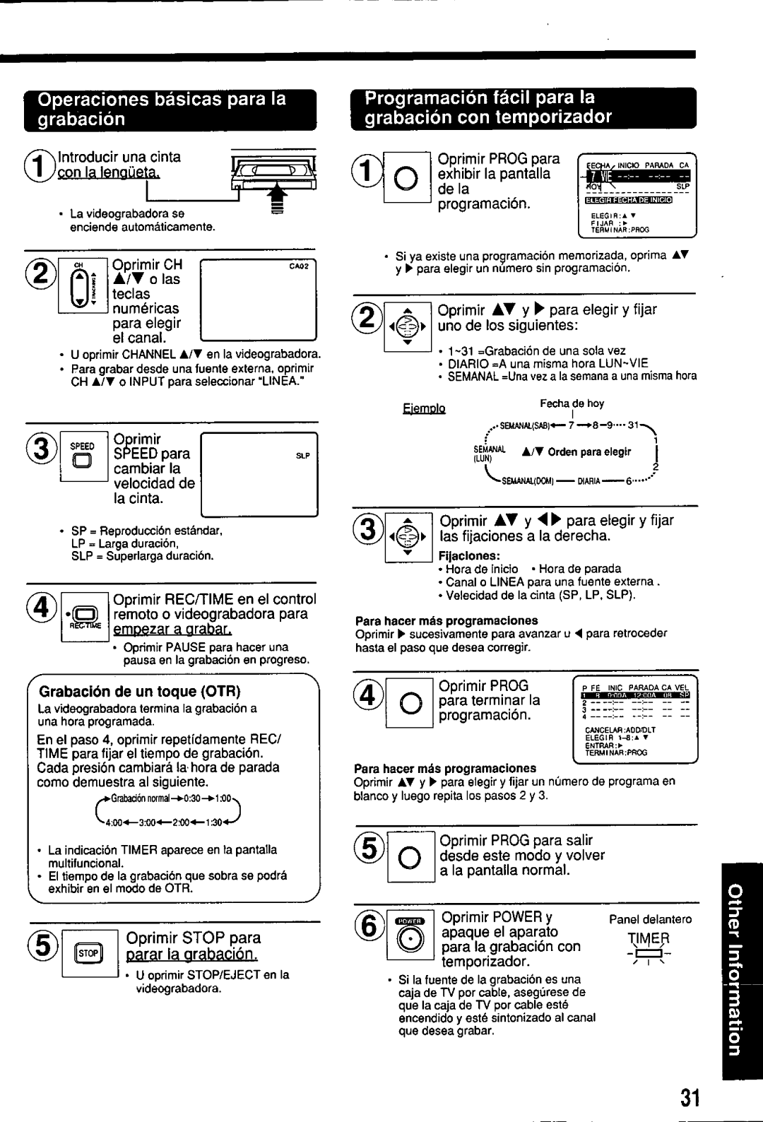 Quasar VHQ730 manual 