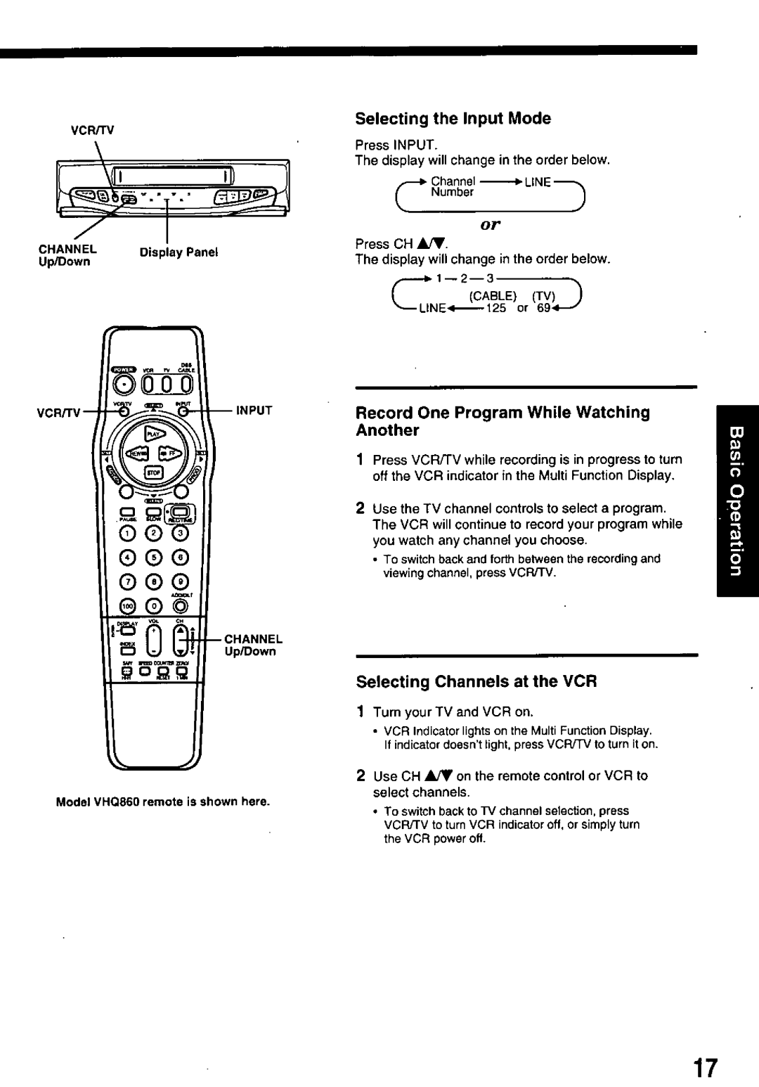 Quasar VHQ860, VHQ840 manual 