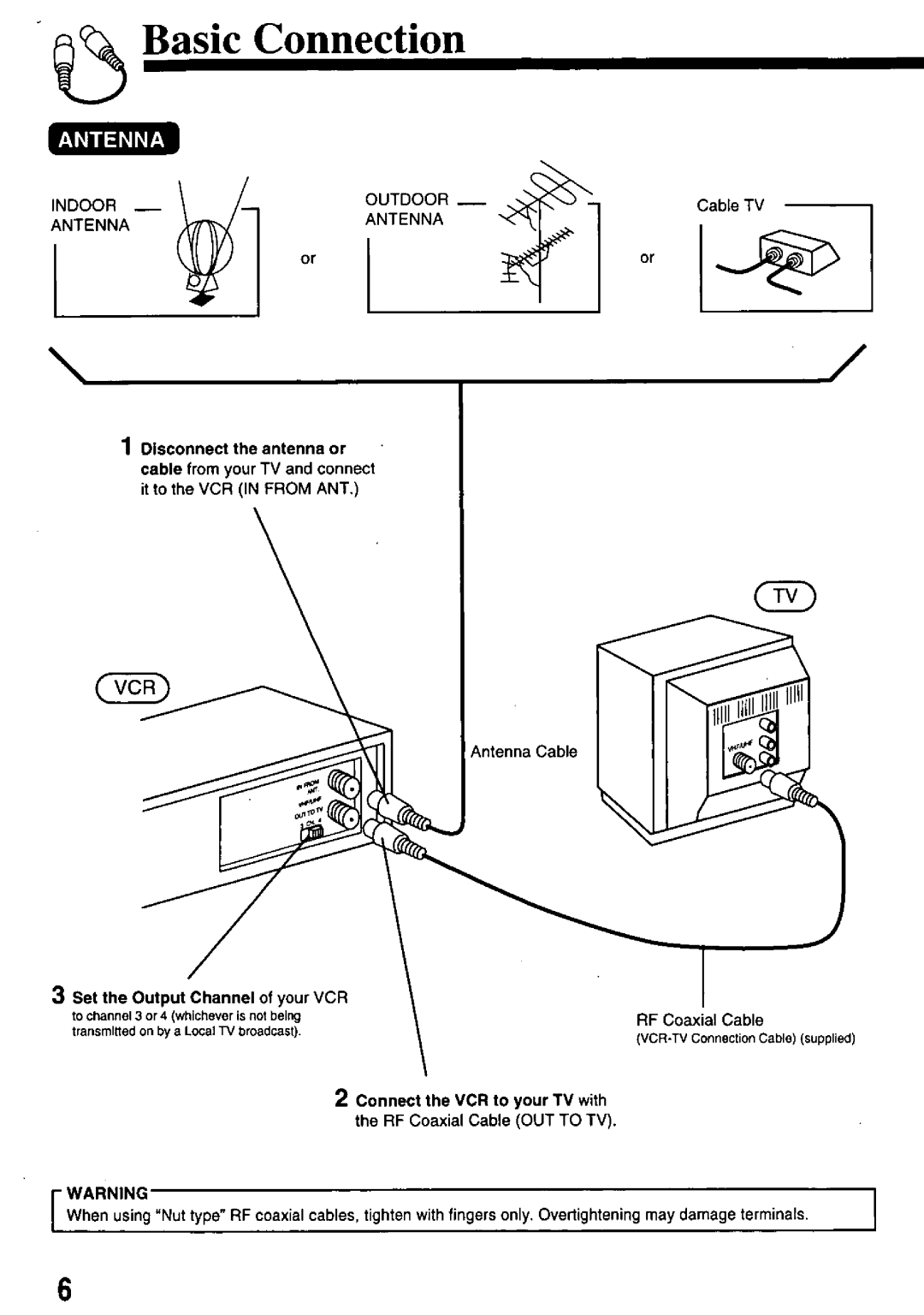 Quasar VHQ840, VHQ860 manual 