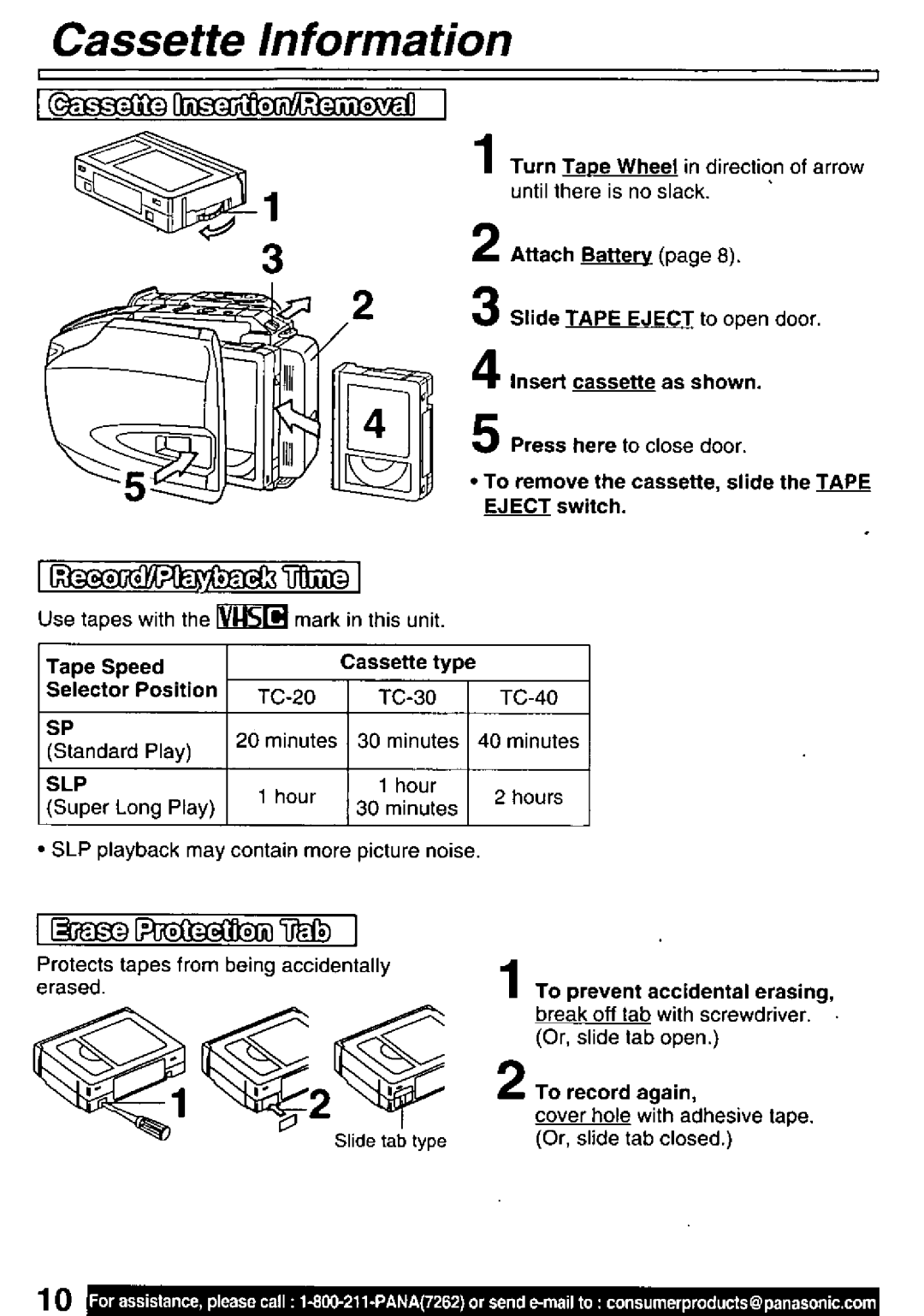 Quasar VM-D101 manual 