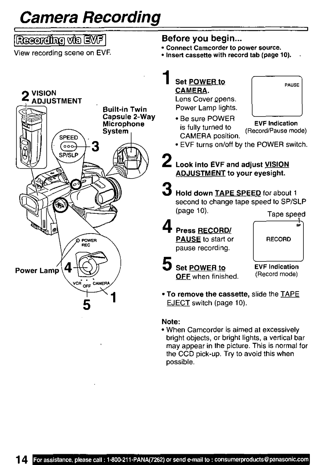 Quasar VM-D101 manual 