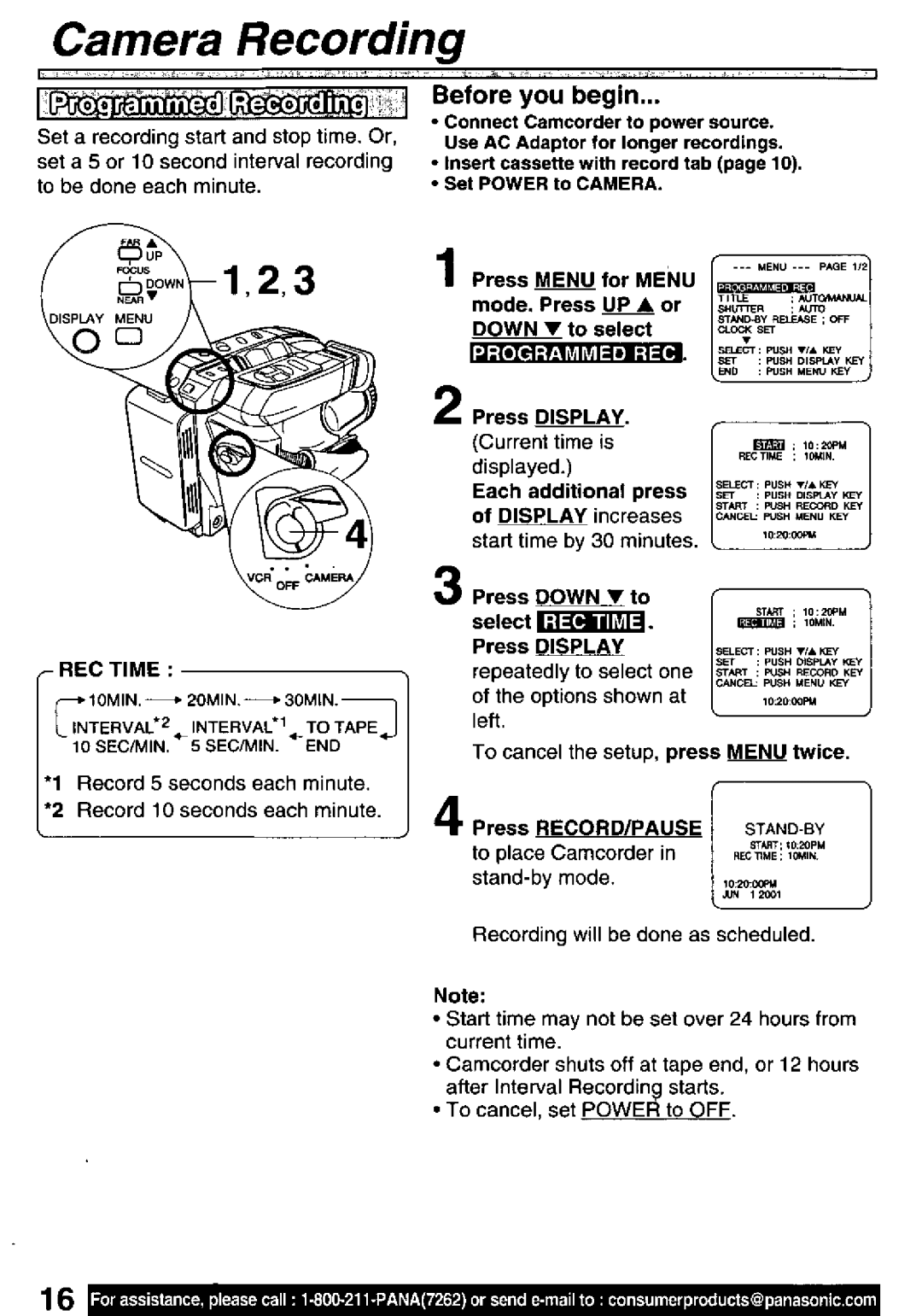 Quasar VM-D101 manual 