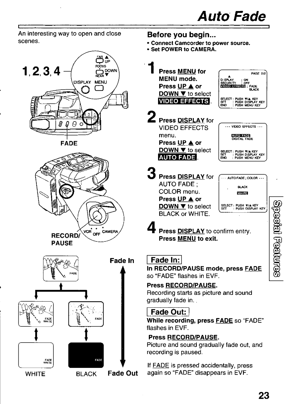 Quasar VM-D101 manual 