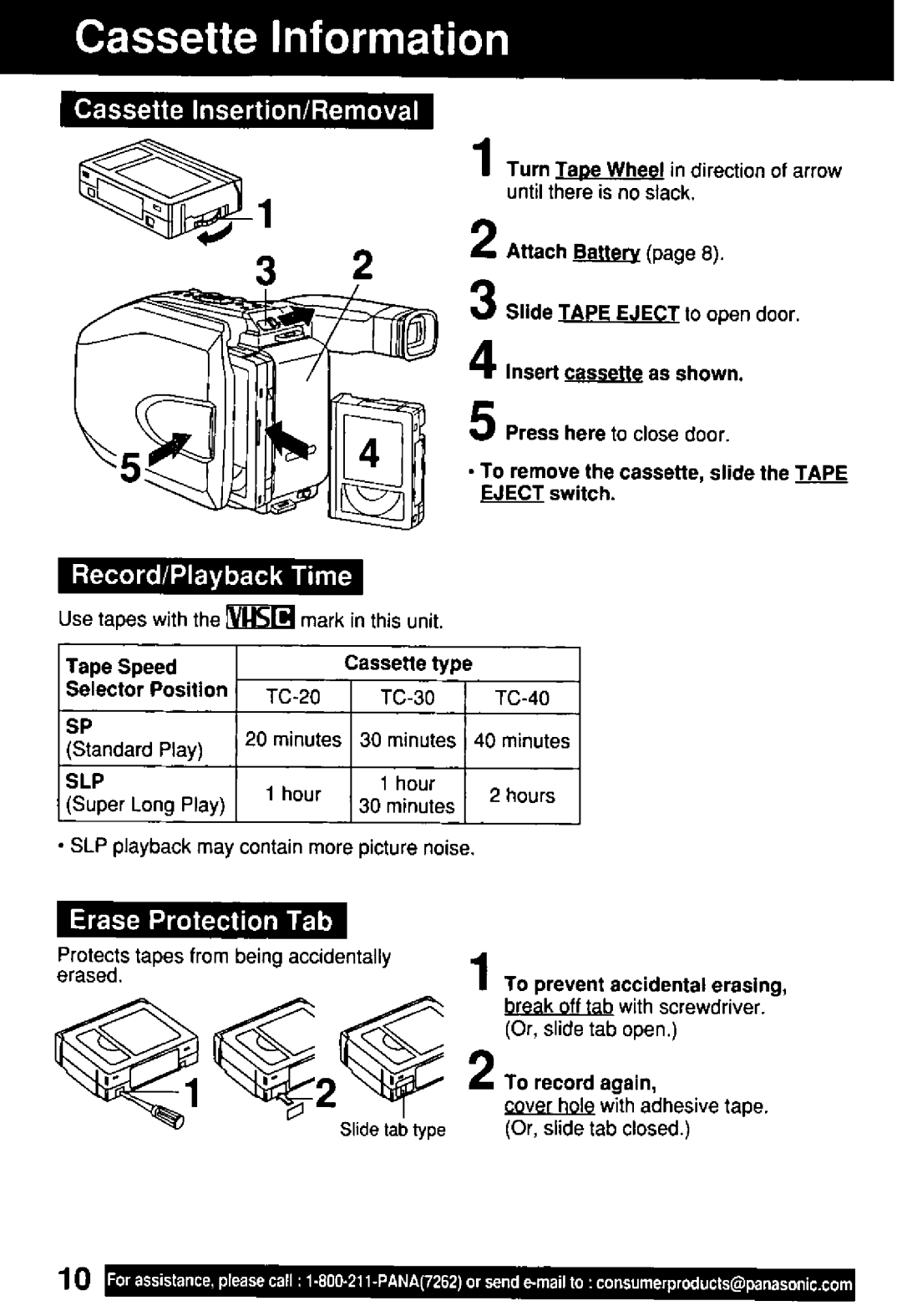 Quasar VM-D52 manual 