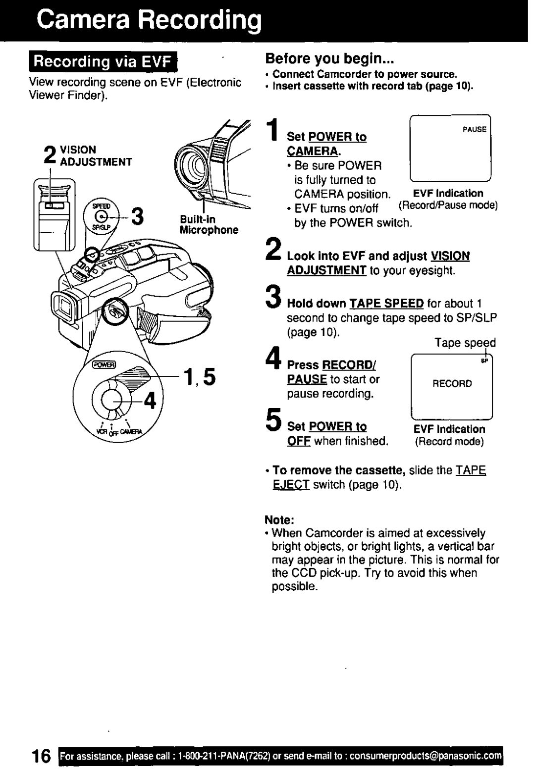 Quasar VM-D52 manual 