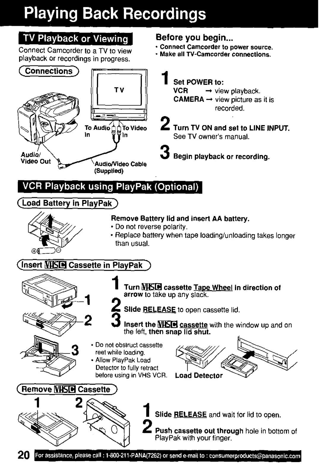 Quasar VM-D52 manual 