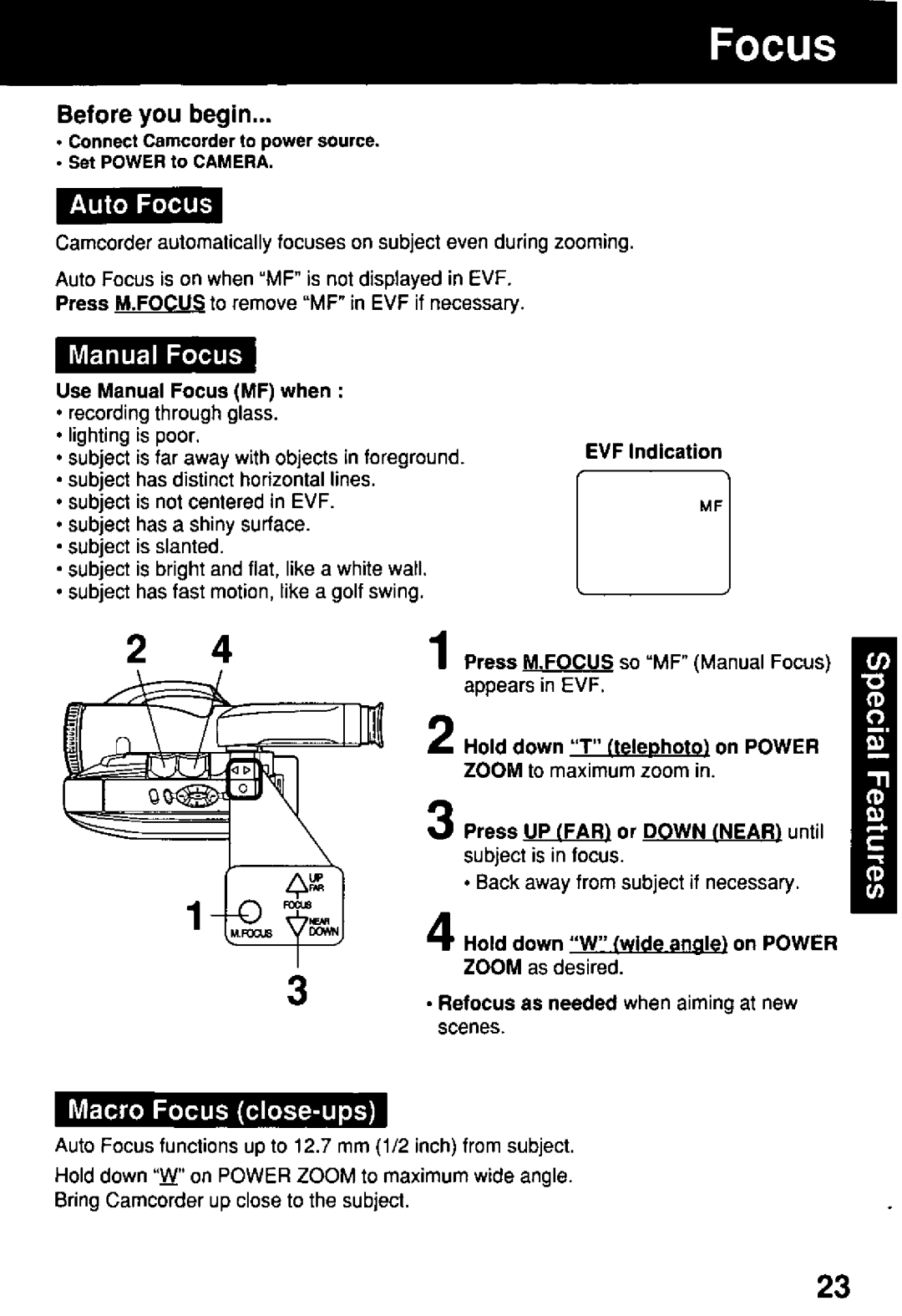 Quasar VM-D52 manual 