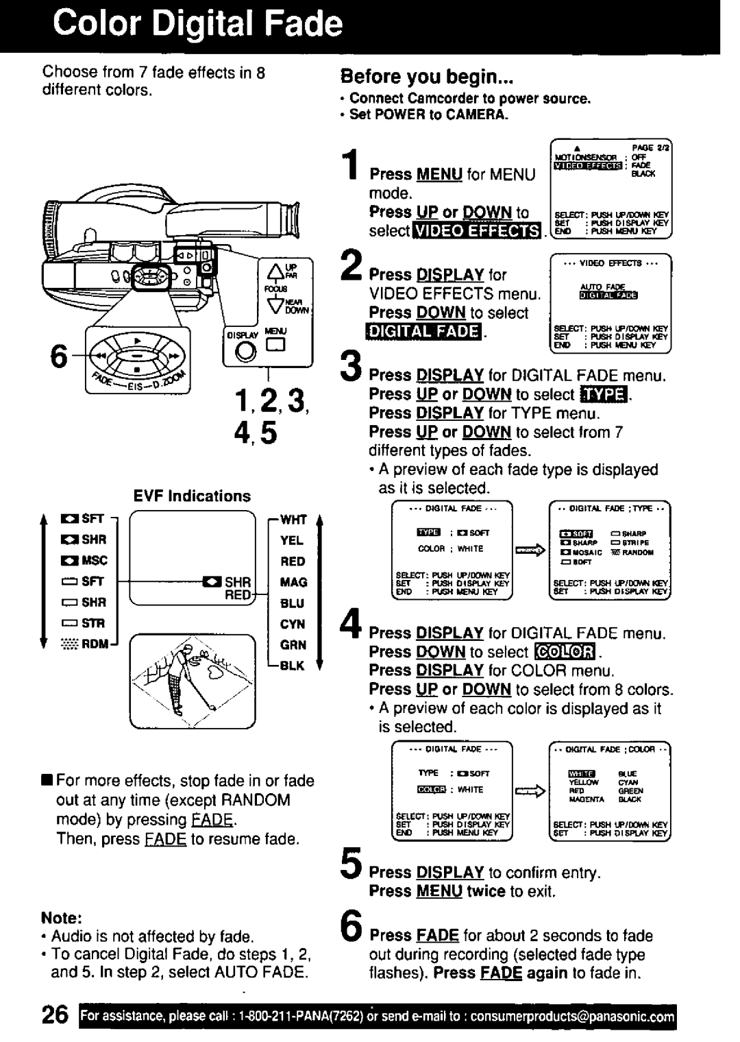 Quasar VM-D52 manual 