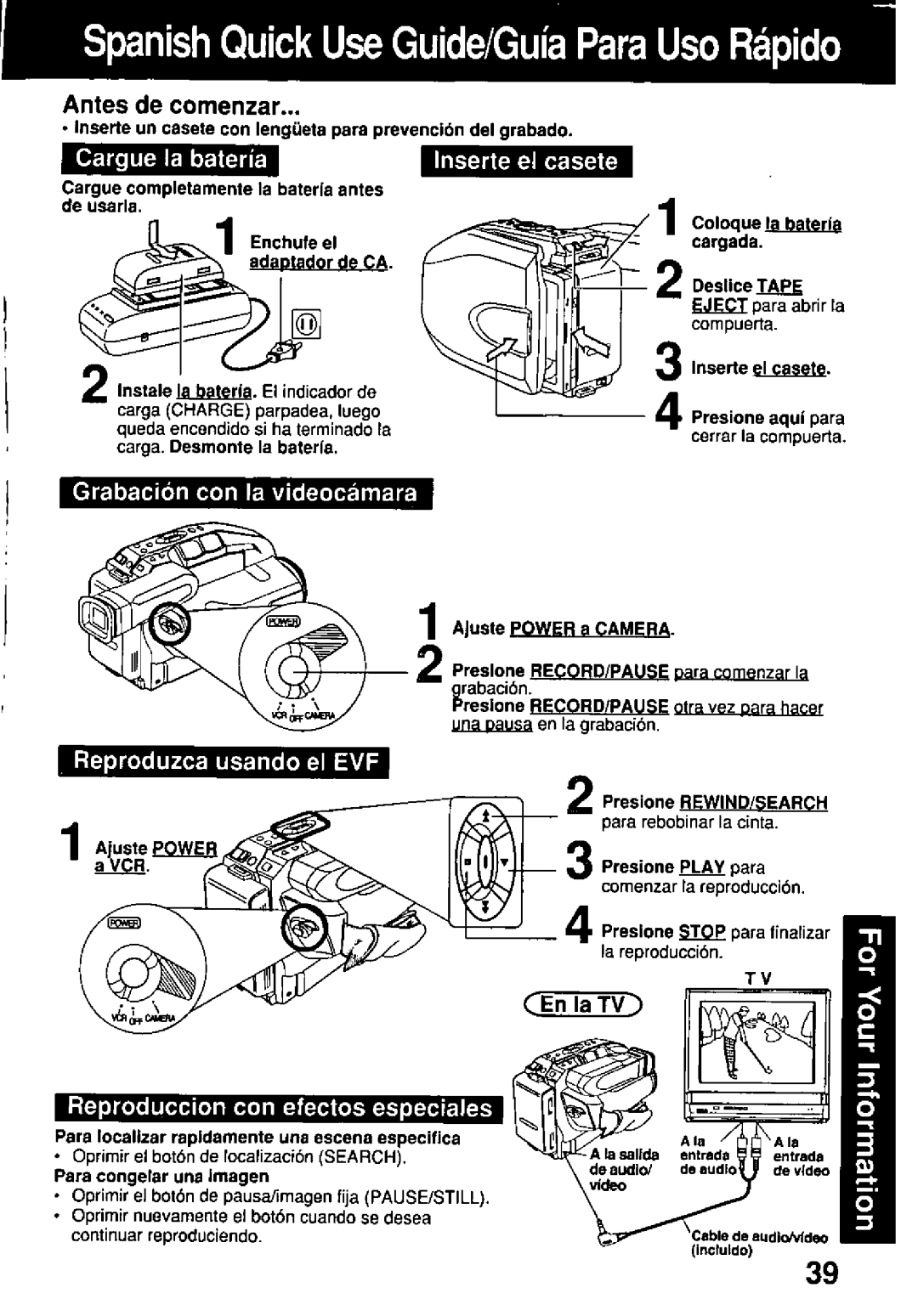 Quasar VM-D52 manual 