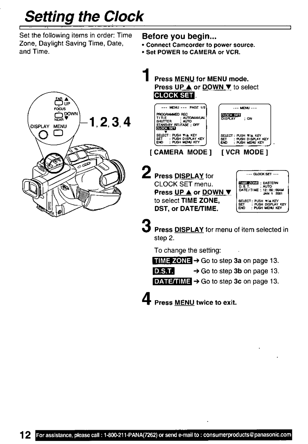 Quasar VM-L451 manual 