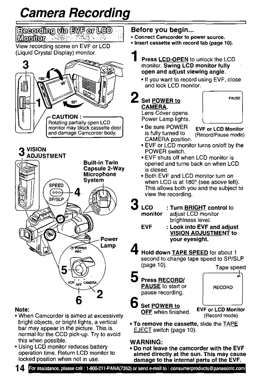 Quasar VM-L451 manual 
