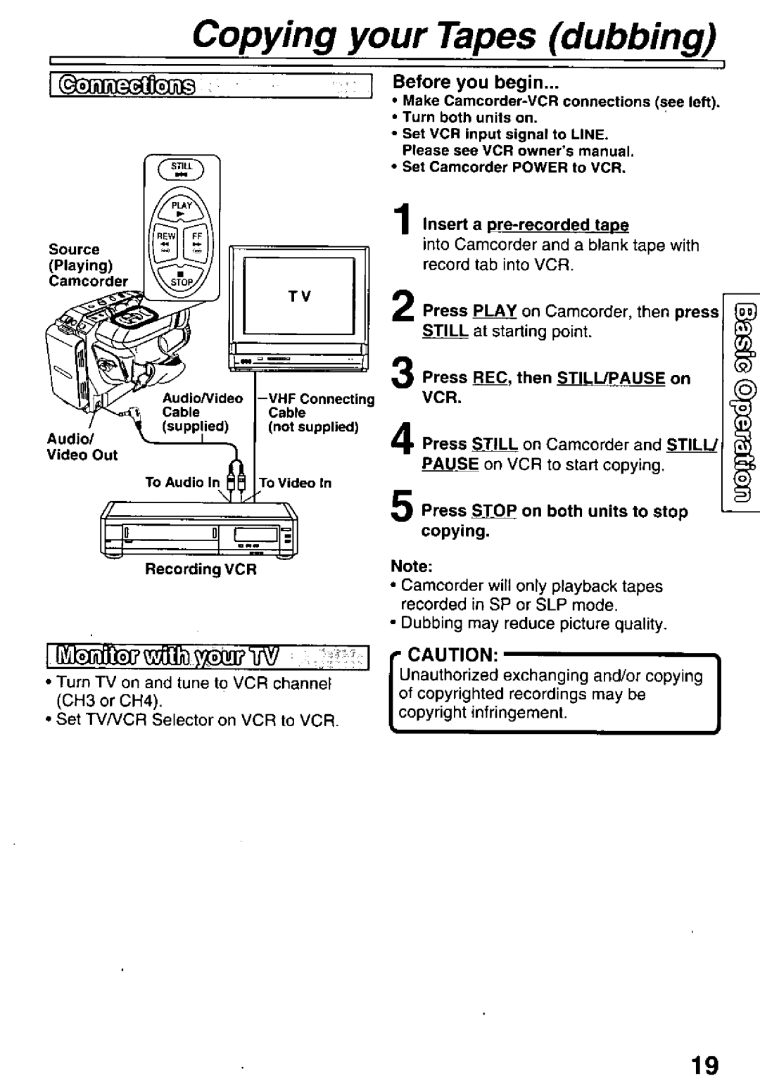 Quasar VM-L451 manual 