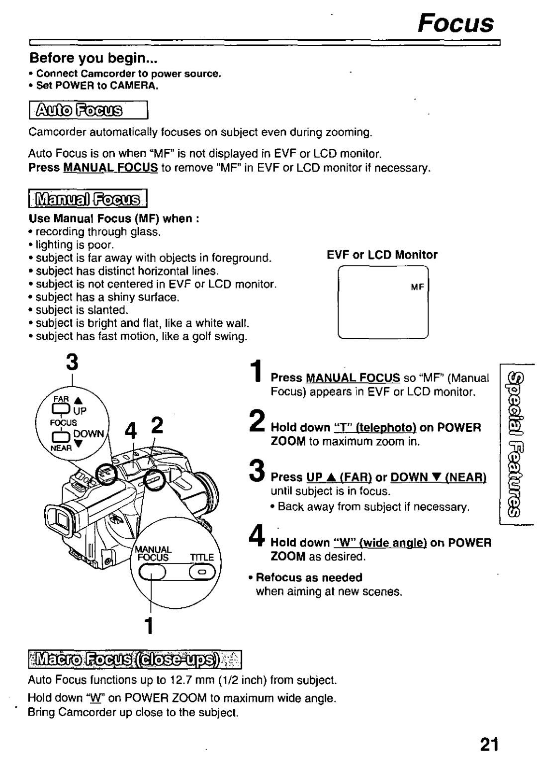 Quasar VM-L451 manual 