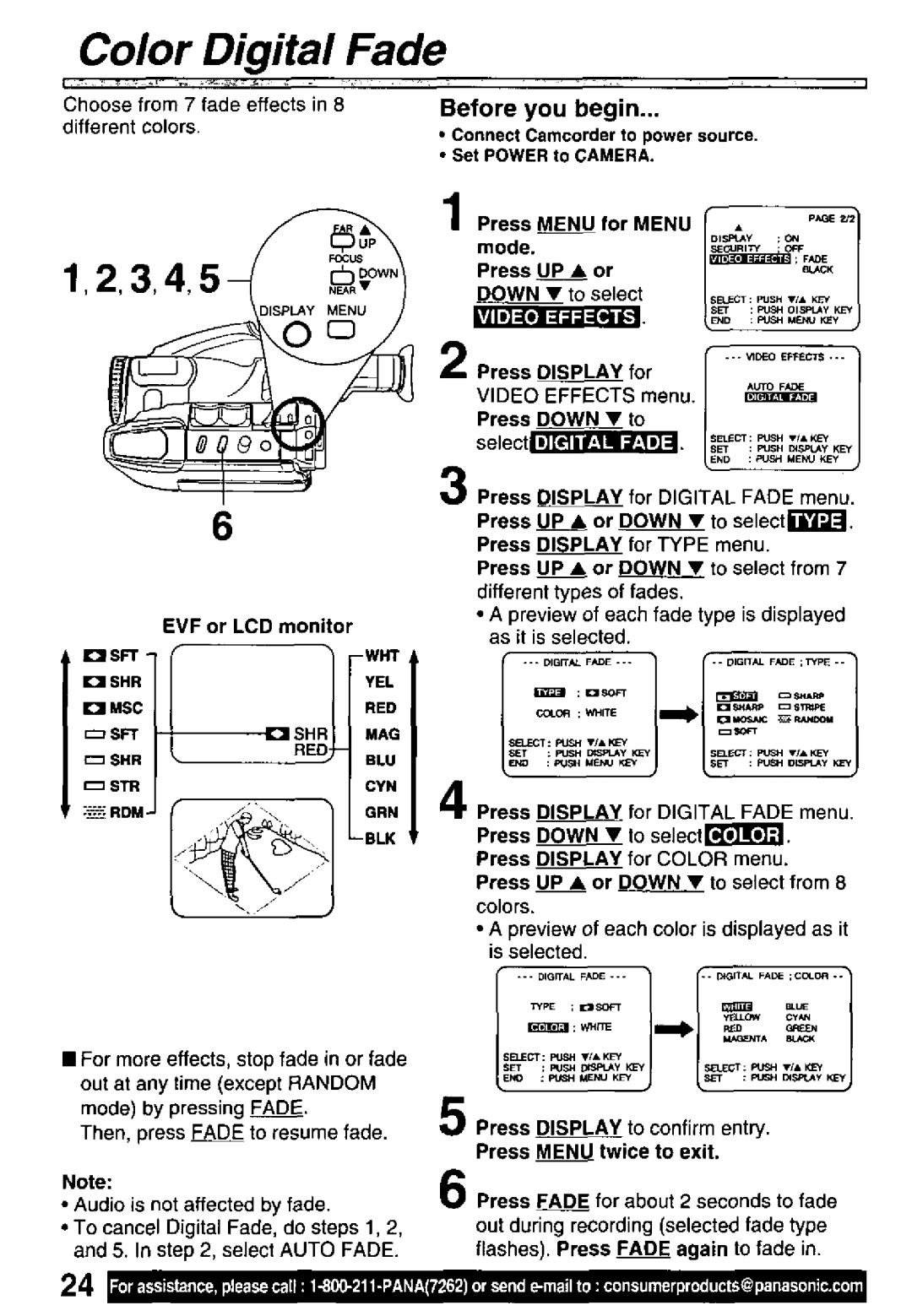 Quasar VM-L451 manual 