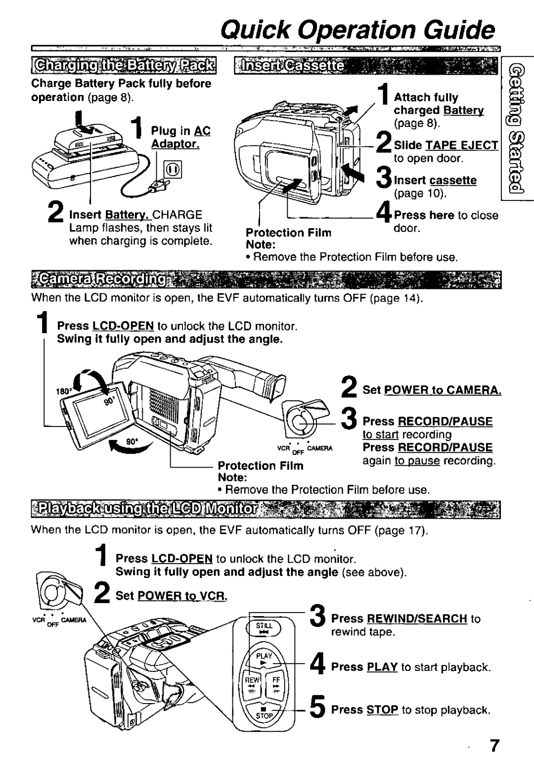 Quasar VM-L451 manual 