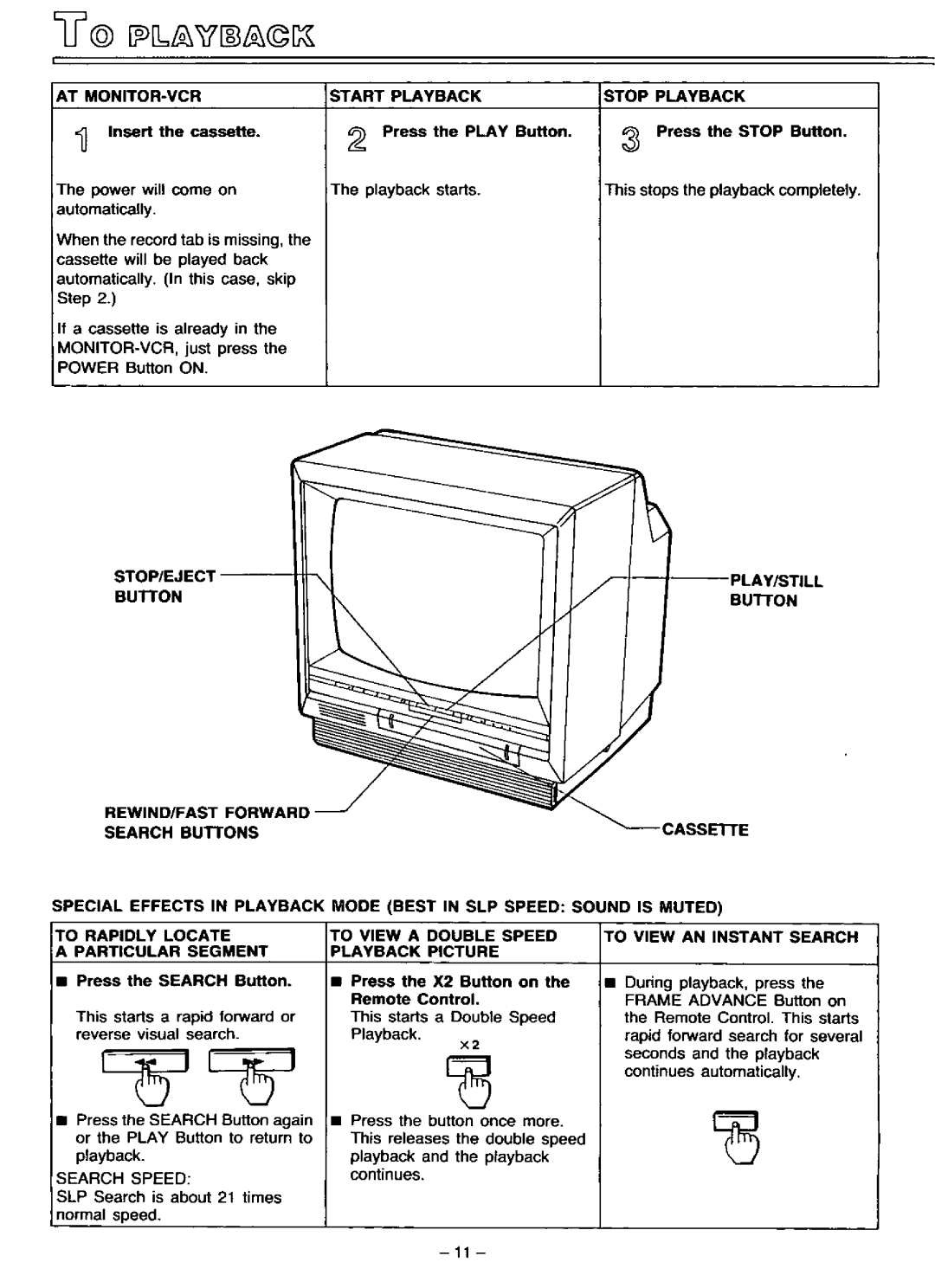 Quasar VV8213A manual 