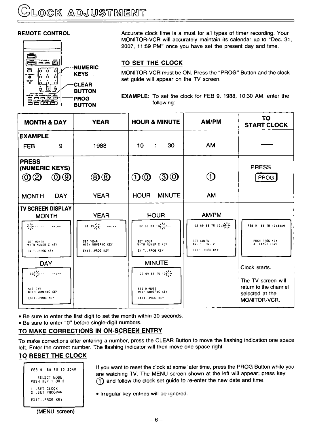 Quasar VV8213A manual 
