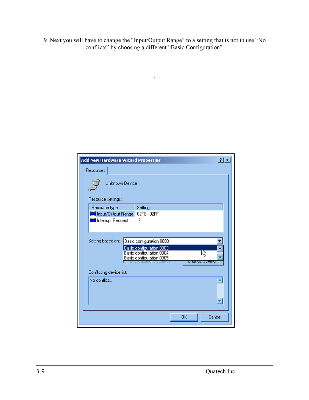 Quatech DS-100 user manual 