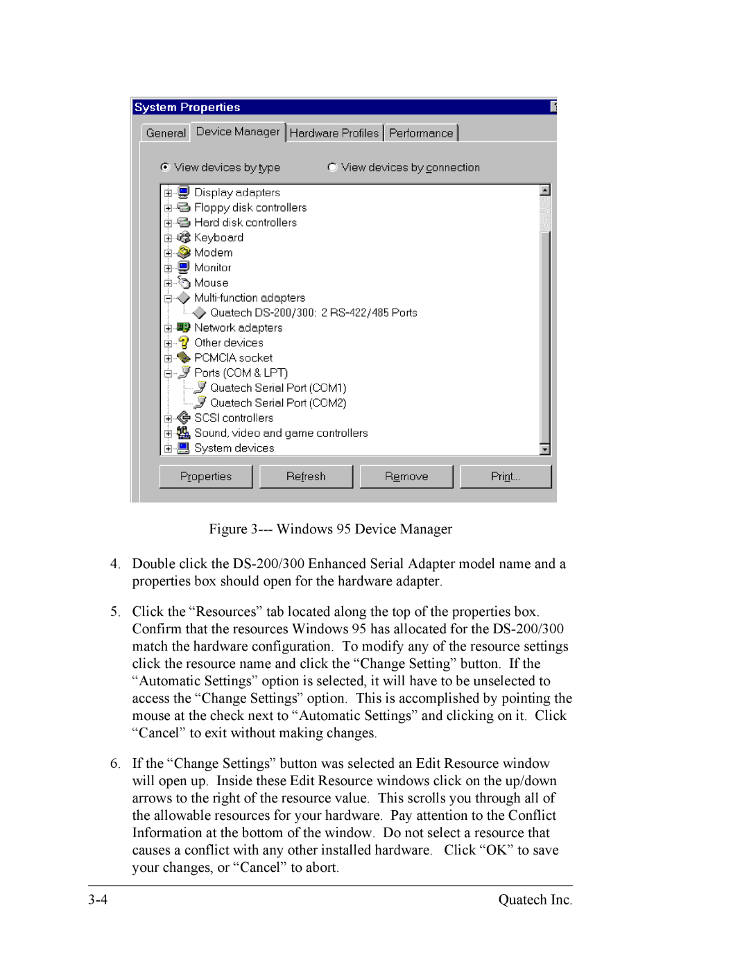 Quatech DS-200/300 user manual 