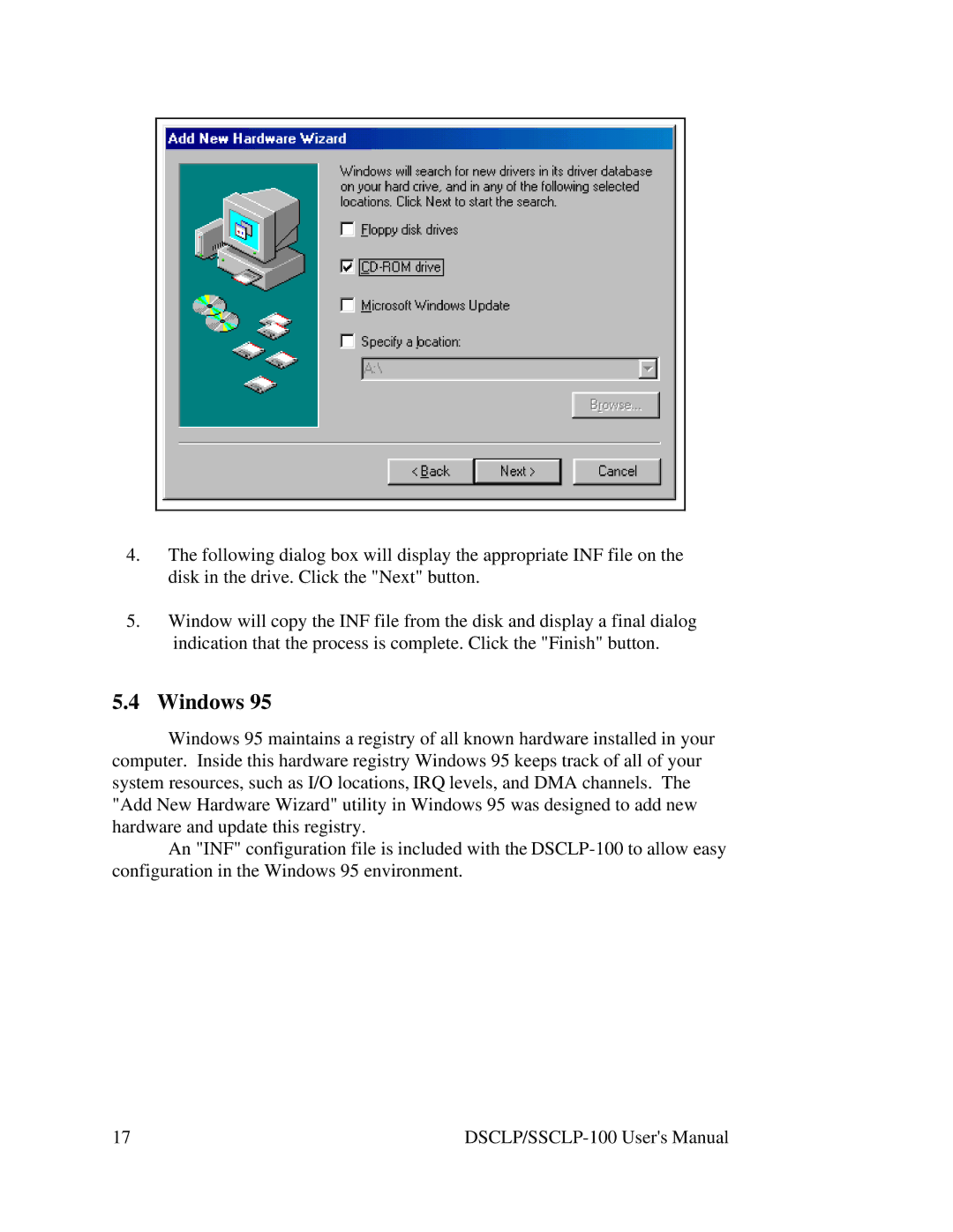 Quatech DSCLP/SSCLP-100 user manual Windows 