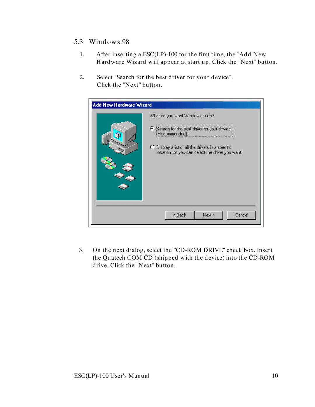 Quatech RS-232 user manual Windows 