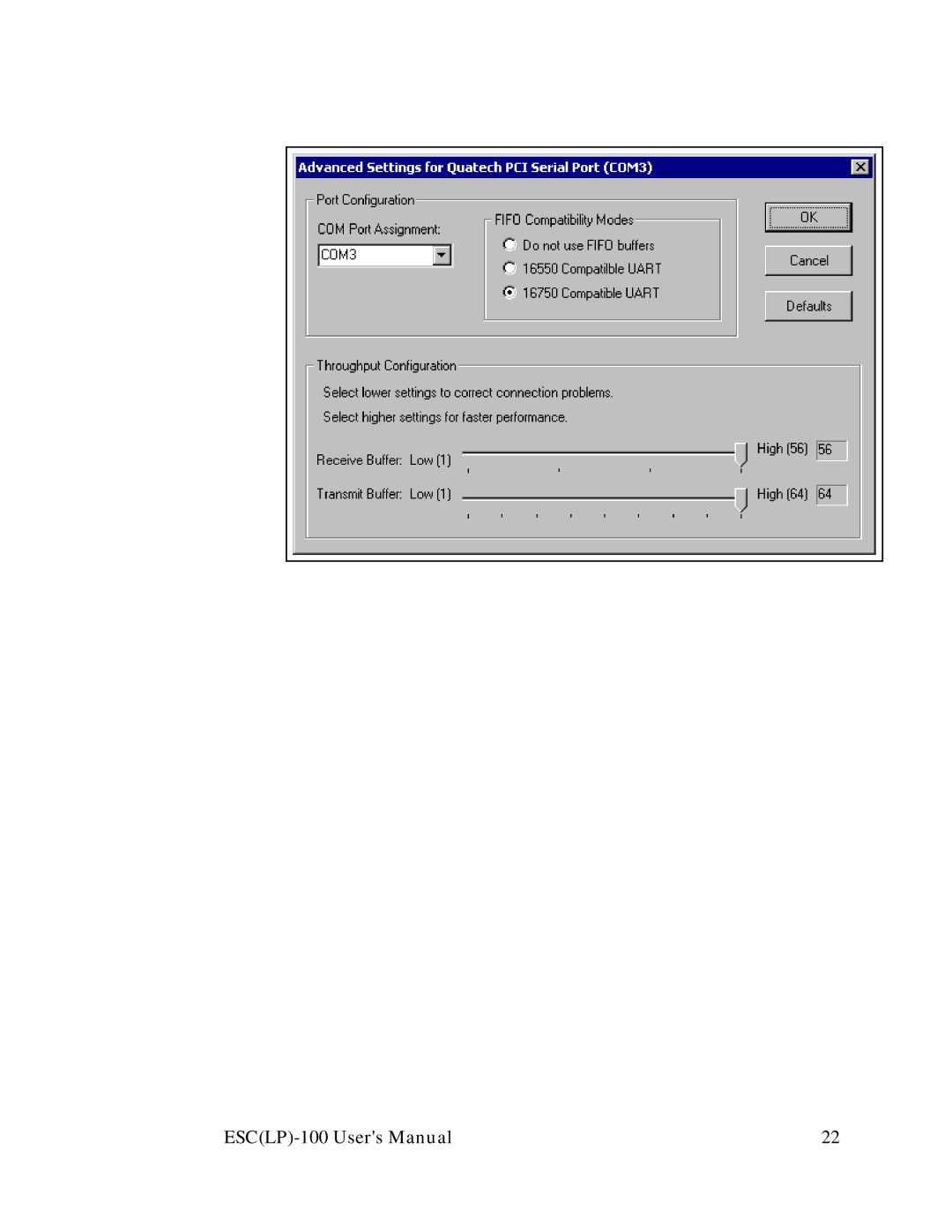 Quatech RS-232 user manual 