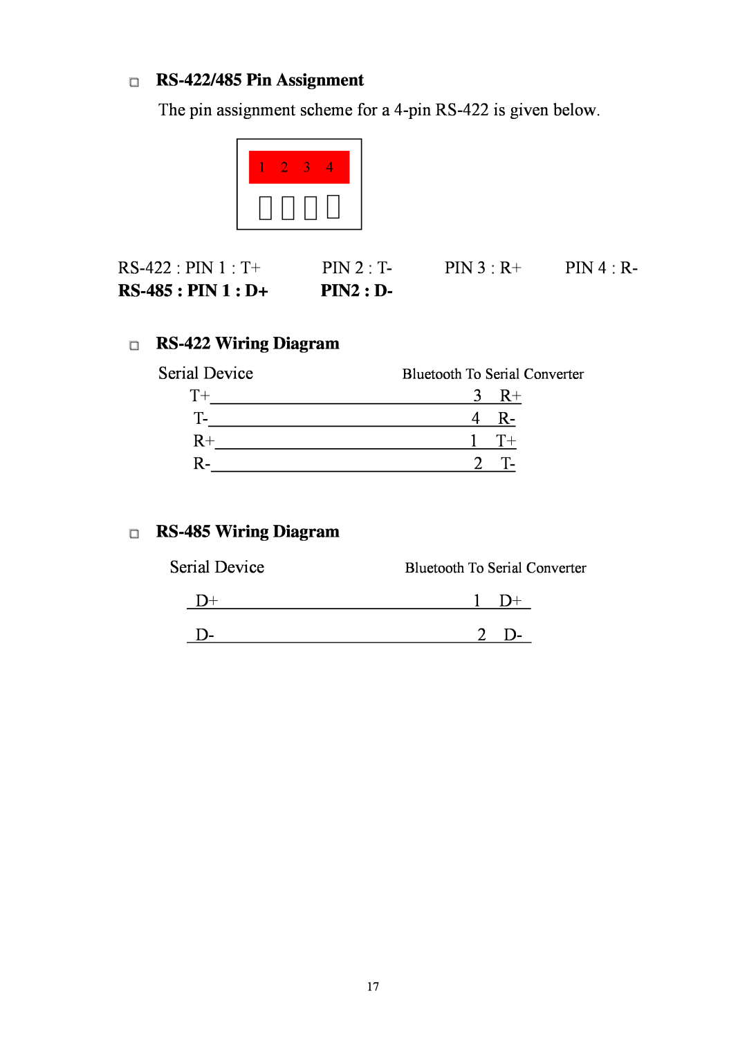 Quatech SS-BLT-400 operation manual 