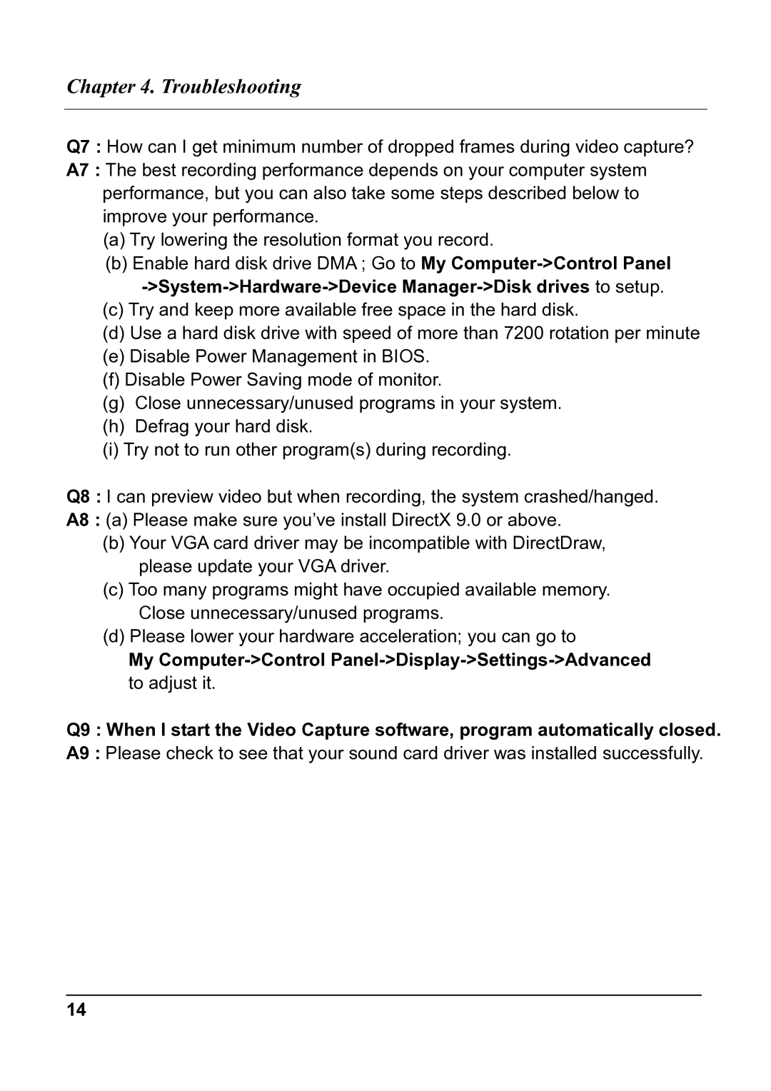 Quatech USB 2.0 user manual Troubleshooting 