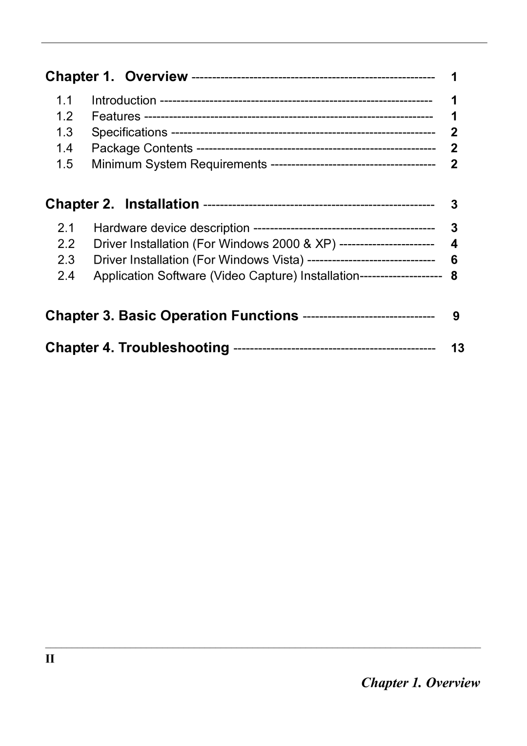 Quatech USB 2.0 user manual Chapter 