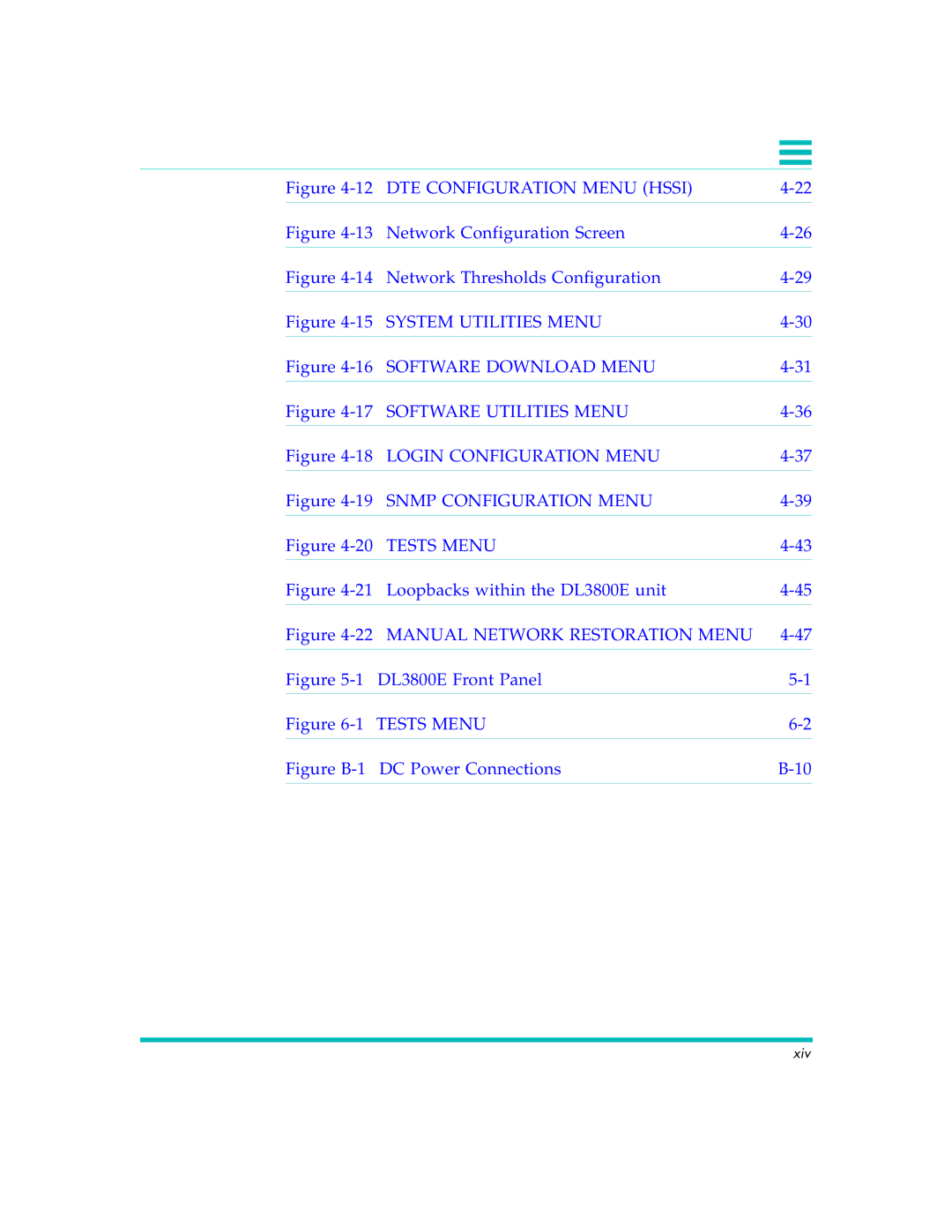 Quick Eagle Networks DL3800E manual DTE Configuration Menu Hssi 