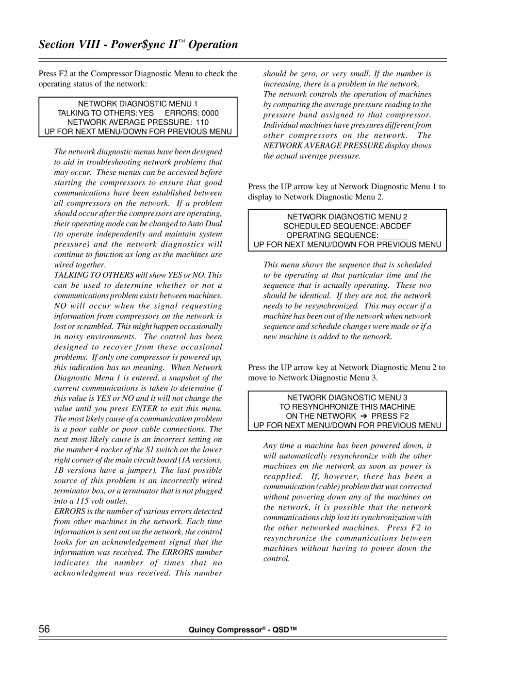 Quinny 65040-AB manual Section Viii Power$ync II Operation 