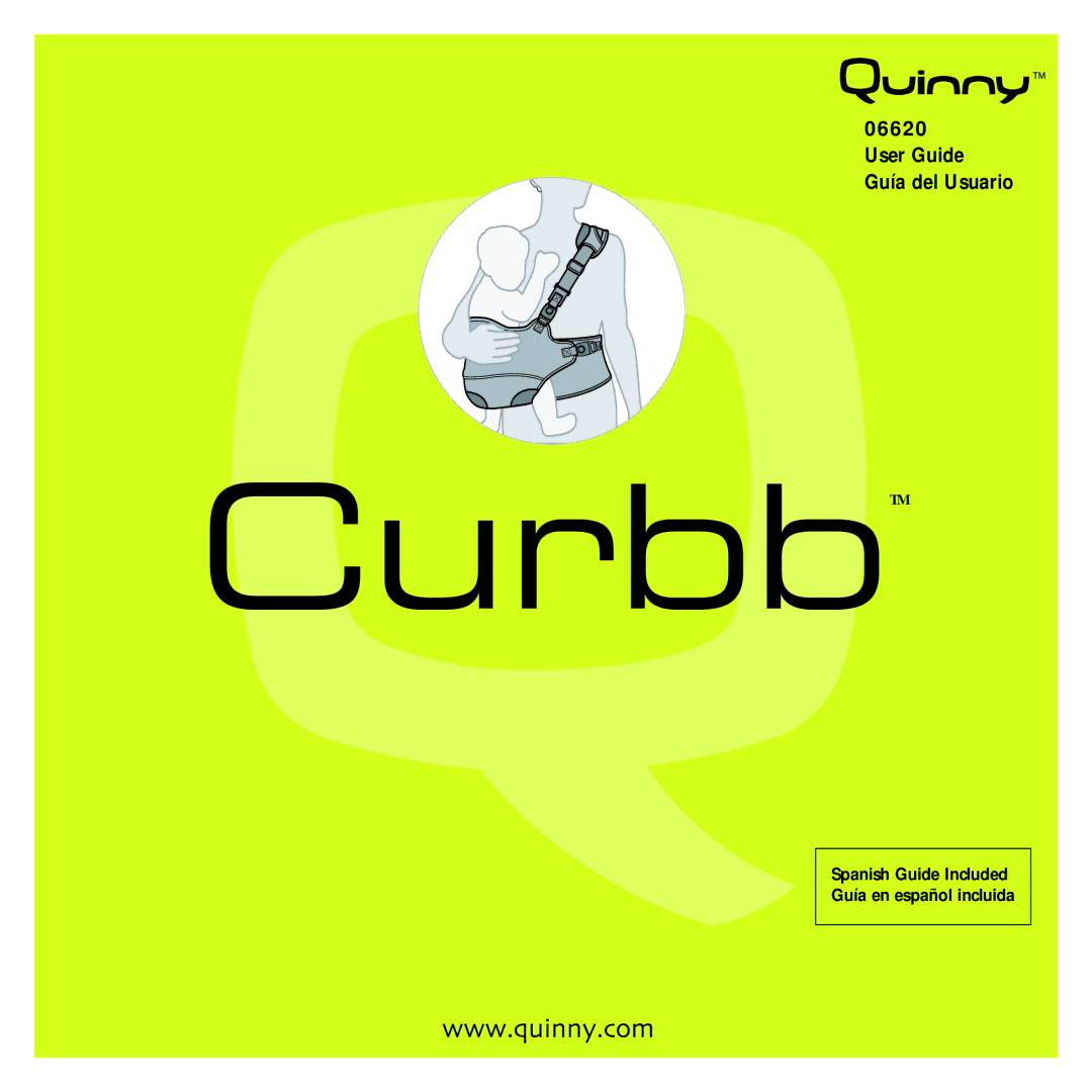 Quinny TM 06620 Curbb manual User Guide Guía del Usuario 