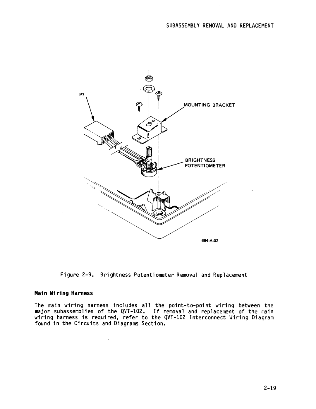 Qume QVT-102 manual 