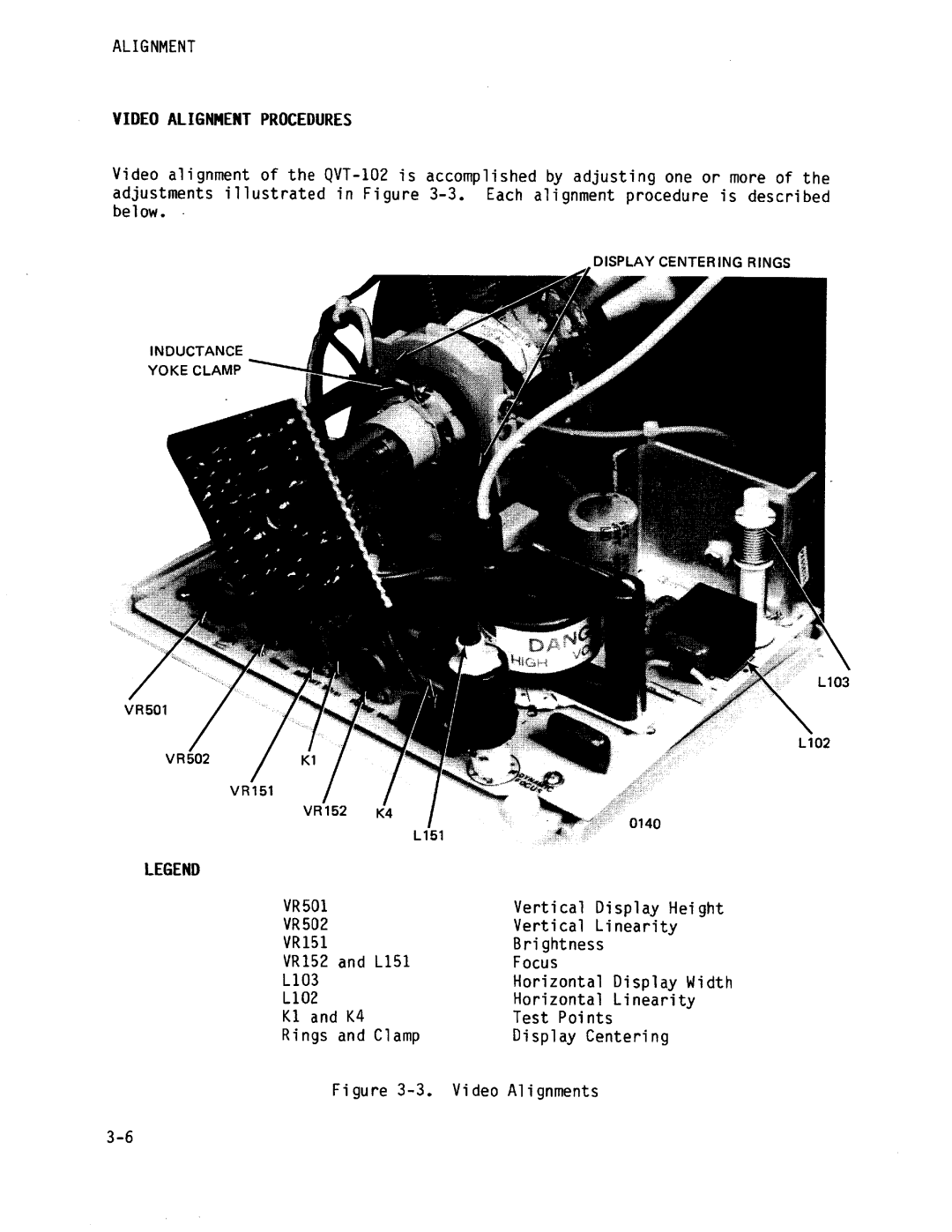 Qume QVT-102 manual 