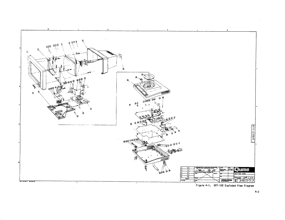 Qume QVT-102 manual 