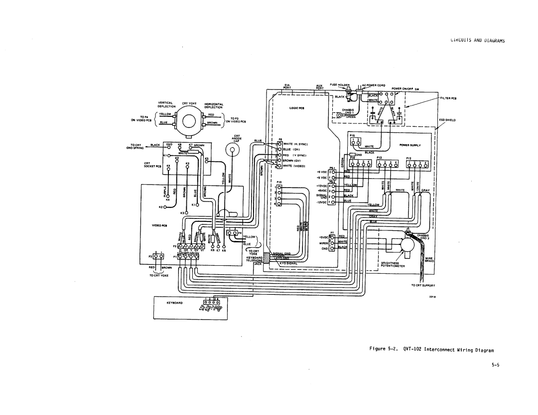 Qume QVT-102 manual 