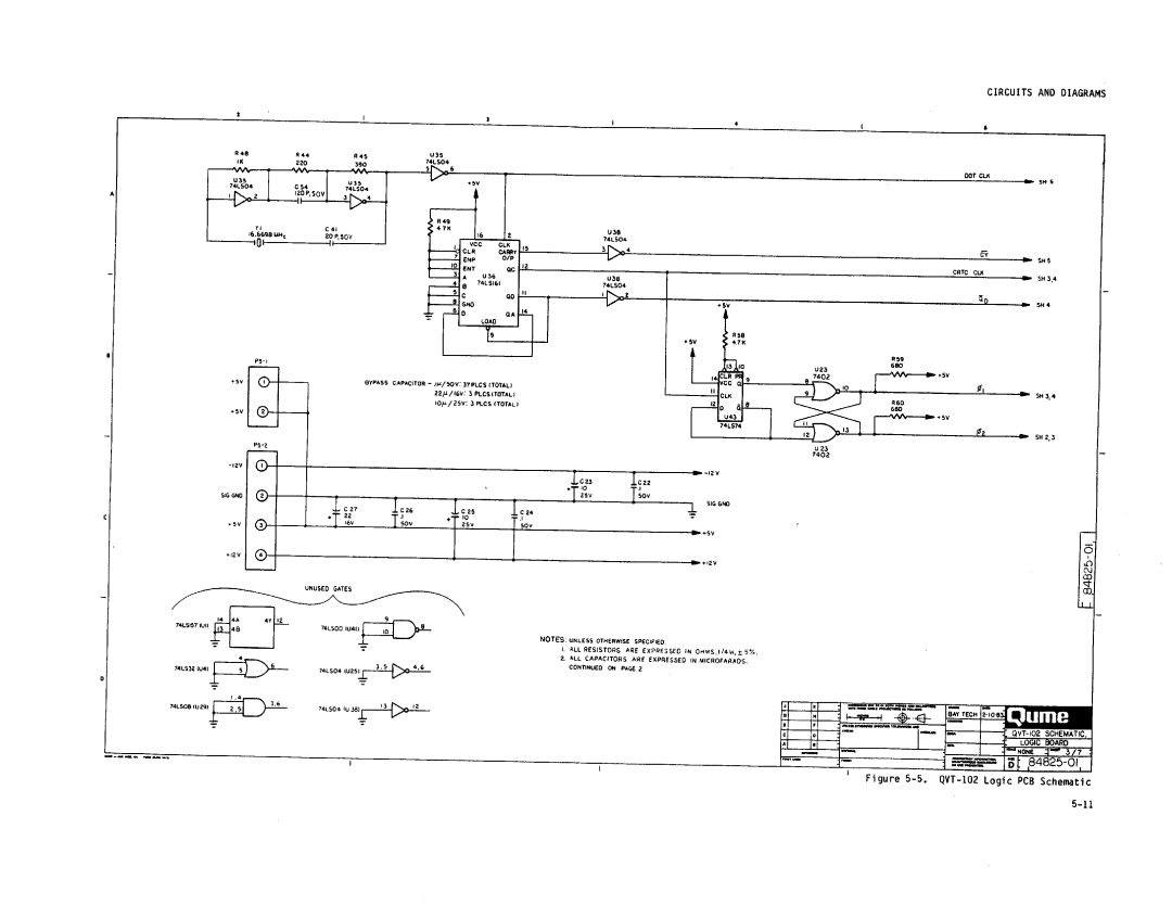 Qume QVT-102 manual 