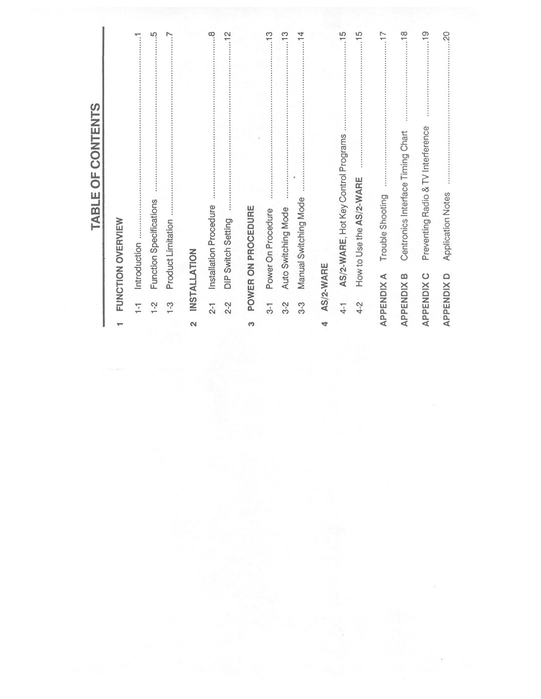 QVS AS-401P, AS-401S, AS-402S, AS-402P manual 