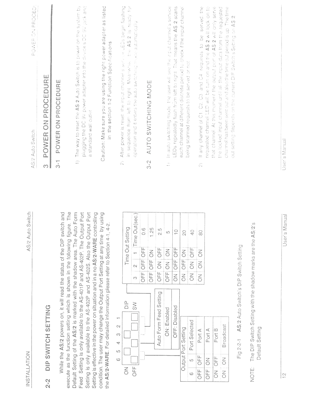 QVS AS-402S, AS-401S, AS-402P, AS-401P manual 