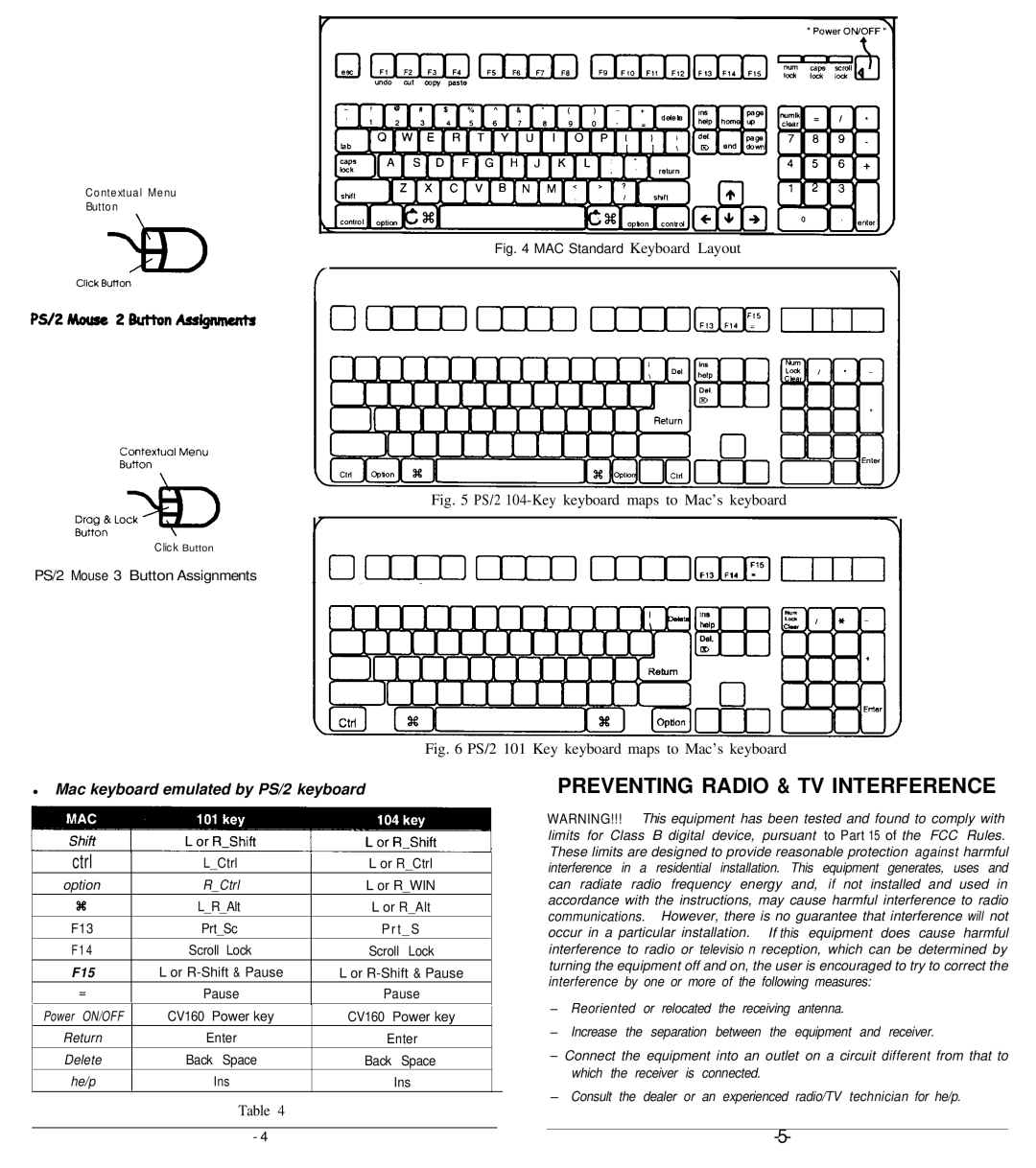 QVS CV-160 warranty Preventing Radio & TV Interference, Ctrl 