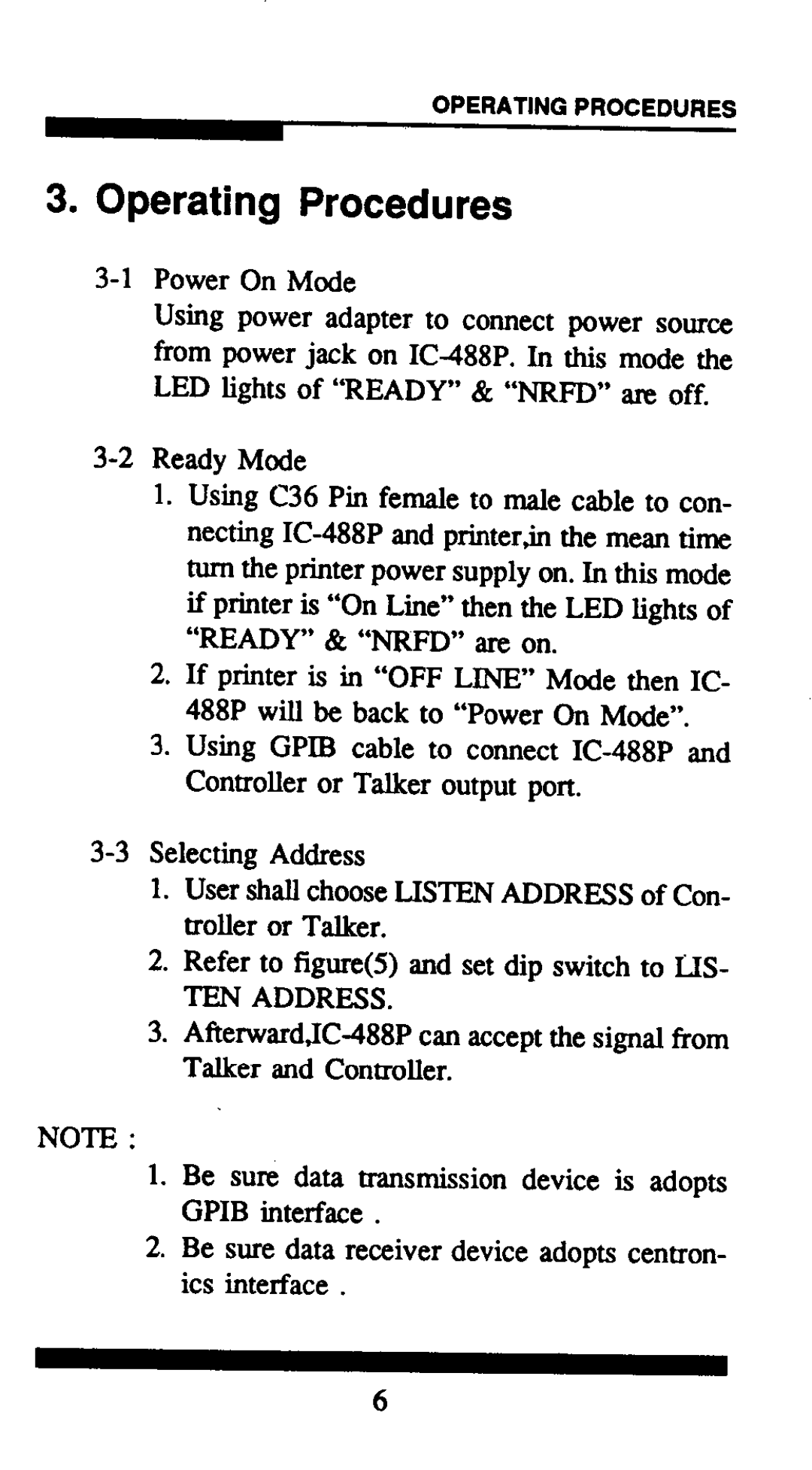 QVS IC-488P manual 