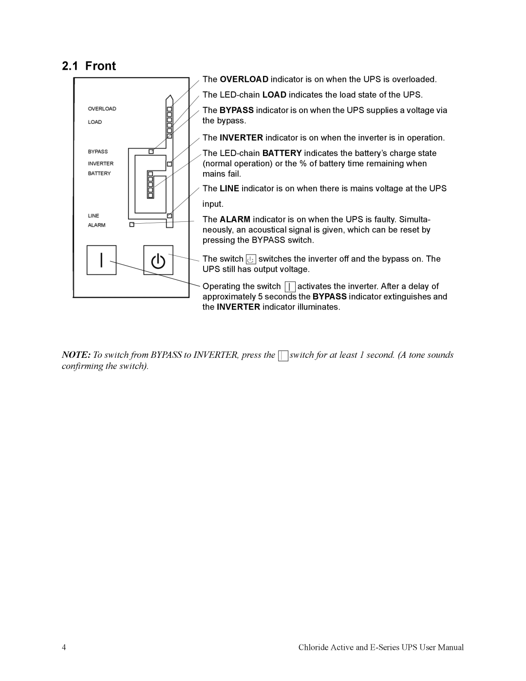 Rackmount Solutions VA 700, VA 3000, VA 10000, VA 6000, VA 20000 manual Front 