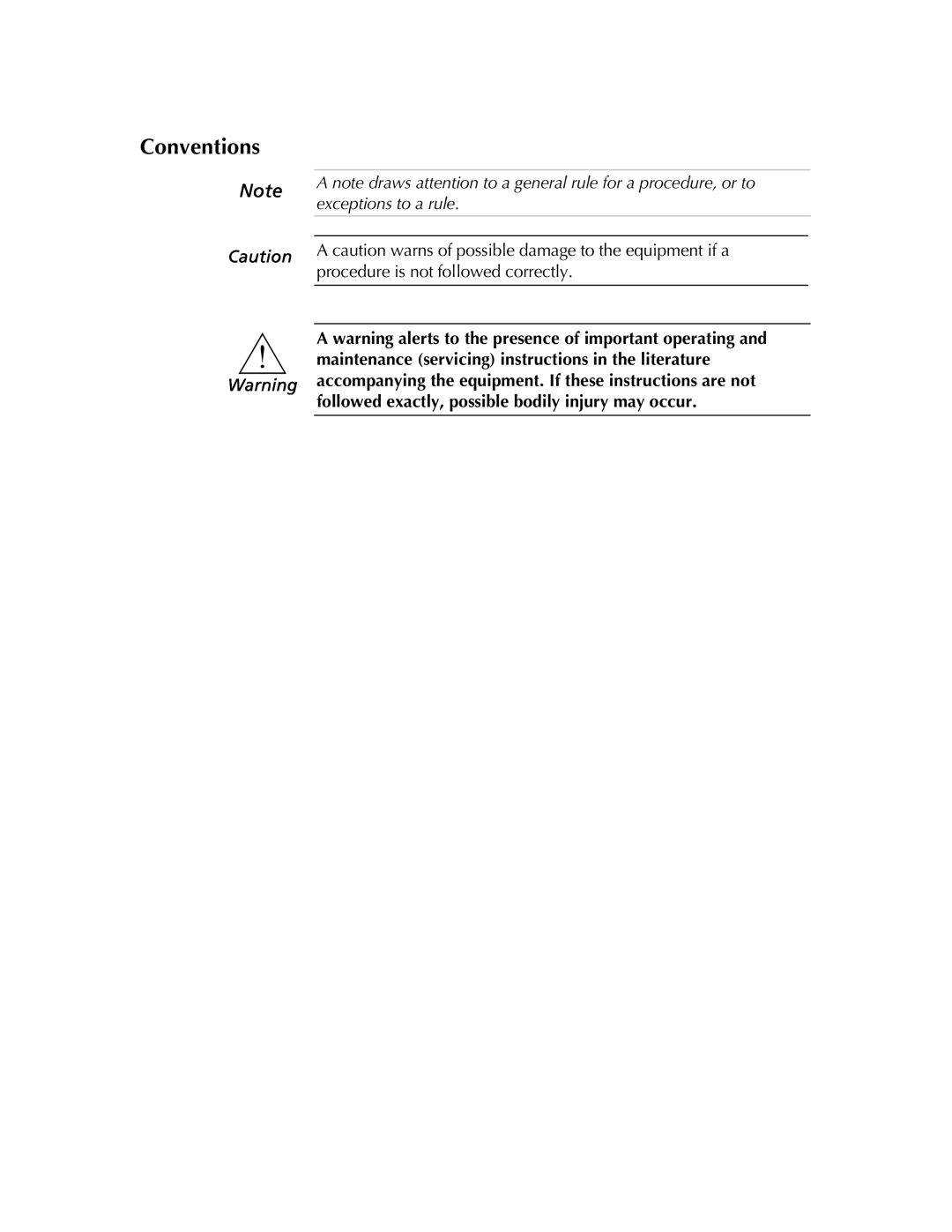 RAD Data comm ASM-20 operation manual Conventions 