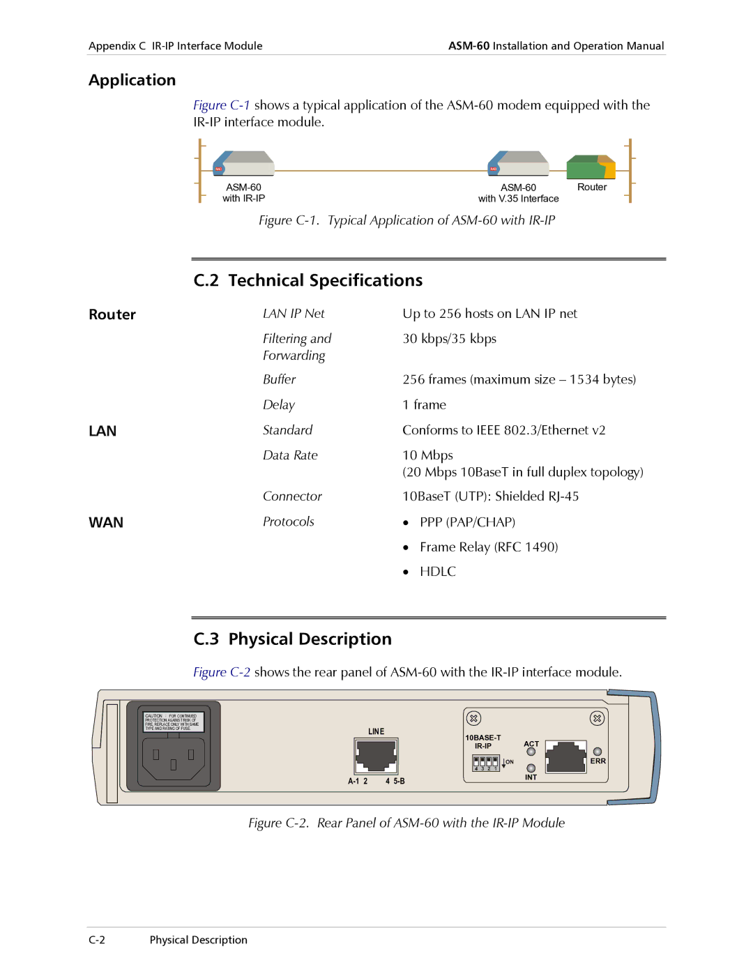 RAD Data comm ASM-60 Delay Frame, Standard Conforms to Ieee 802.3/Ethernet Data Rate Mbps, Protocols, Frame Relay RFC 