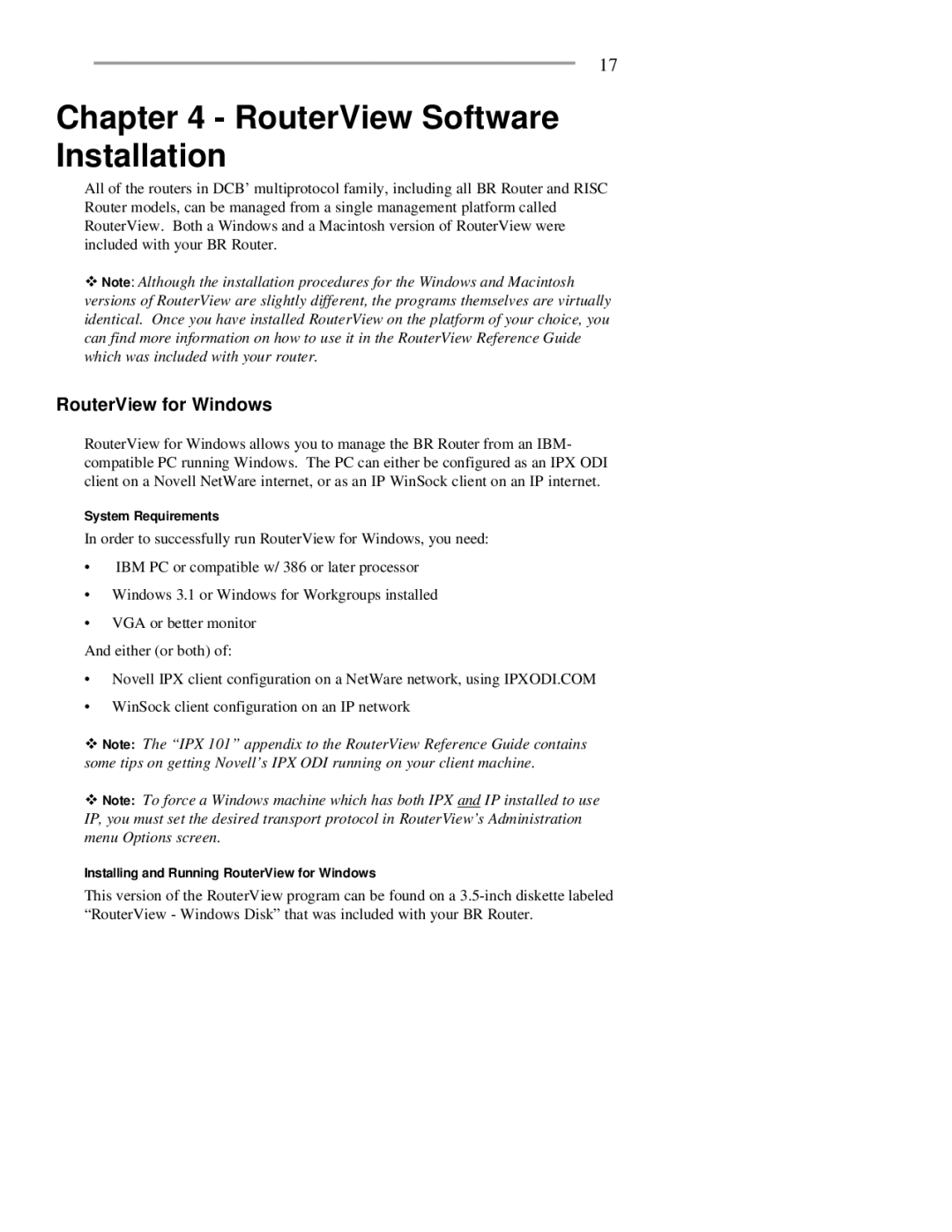 RAD Data comm BR-ASX01, BR-ASI01 manual RouterView Software Installation, RouterView for Windows 